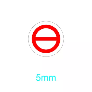 Защитные пломбы ZHOUYAN 5 мм, 400 шт.