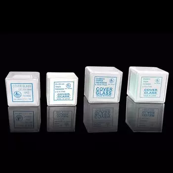 Защитные стекла для микроскопа JLLSMCMGGX Glass Cover 18x18 мм