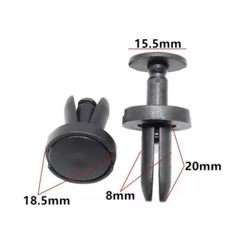 защитные зажимы для бампера автомобиля, зажим для Jeep Patriot Compass Caliber Dodge JCUV Journey, пластиковые крепежи