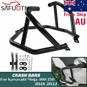 Защитный бампер двигателя для Kawasaki Ninja 400 250 500 2018 2019 2020 2021 2023 2024 2025, защита рамы мотоцикла