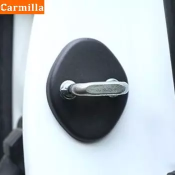 Защитный чехол для автомобильного дверного замка Carmilla 4 шт./компл. ABS, аксессуары для Kia Sportage 3 R 2011-2015, защитный держатель для дверного замка