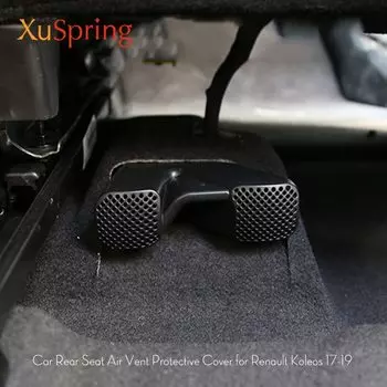 Защитный чехол для Renault Koleos, Kadjar, 2017, 2018, 2019, 2020, заднее сиденье, кондиционер, вентиляционное отверстие, отделка, Стайлинг автомобиля