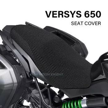 Защитный чехол на сиденье для мотоцикла, подходит для Kawasaki Versys 650 Versys650, тканевый чехол на сиденье, аксессуары