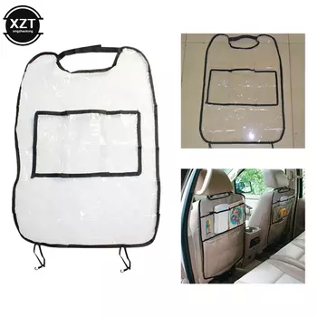 Защитный чехол на спинку сиденья автомобиля для детей, Детский чехол для автомобильного сиденья с защитой от грязи и грязи, подушка, коврик, коврик, аксессуары для хранения в автомобиле