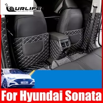 Защитный чехол на заднее сиденье автомобиля, коврик для чистки, коврик с защитой от грязи для детей для Hyundai Sonata DN8 10 2020 2021, детское автомобильное сиденье