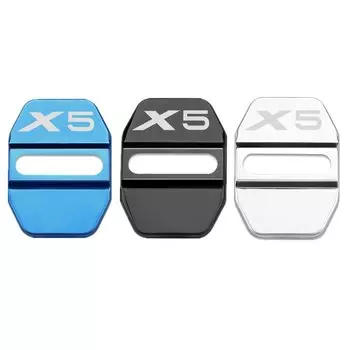 Защитный чехол с замком двери автомобиля для BMW X1, F48, X3, G01, X4, G02, X5, F15, X6, F16, G05, G06, F49, аксессуары 2018, 2019, 2020, 2021, 4 шт.