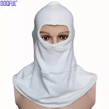 Защитный шлем для работы, Перманентная огнестойкая арамидная ткань, головной убор, высокотемпературная защита для головы и лица, теплоизоляция