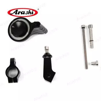 Заслонка рулевого демпфера Arashi CNC, Монтажный кронштейн для YAMAHA YZF R6 2006-2012, стабилизатор с поддержкой YZF-R6 2006 2007 2008 2009