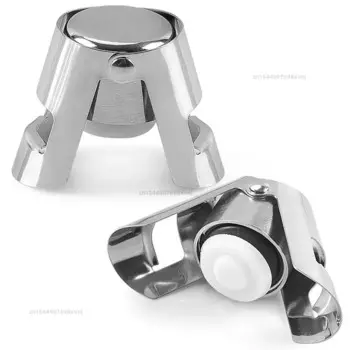 Затычка для бутылок MOONBIFFY серебристого цвета