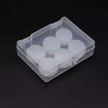 Затычки для ушей защитные силиконовые мягкие водонепроницаемые, с защитой от шума, для плавания, душа, водных видов спорта, 6 шт.