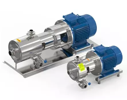 Заводская цена, гигиенический нержавеющей эмульсионный насос, встроенный насос для сдвига косметического крема