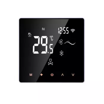 Заводская цена Myuet ME81F Панель с сенсорным экраном Термостат для кондиционера Комнатный термостат с еженедельным программируемым
