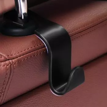 Зажим Автомобильный крючок для автомобильного сиденья авто подголовник крючок держатель для сумок для автомобиля сумка кошелек ткань продуктовое пальто для хранения Авто застежка