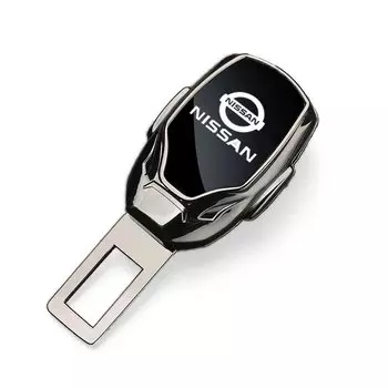 Зажим для автомобильного ремня безопасности, удлинитель замка, пряжка для Nissan Sentra Serena maxima Versa Juke Micra rogue tiida x-trail nismo, аксессуары