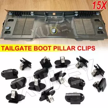 Зажим для багажника задней панели автомобиля, для опель, vauxroom, Meriva, Zafira, Astra, фиксатор крепления, 15 24405739