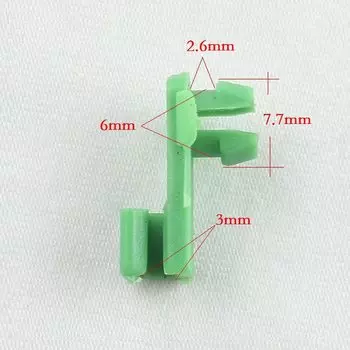 Зажим для дверного замка 72116-SV4-003, зеленый, 30 шт., серия держатель для Honda