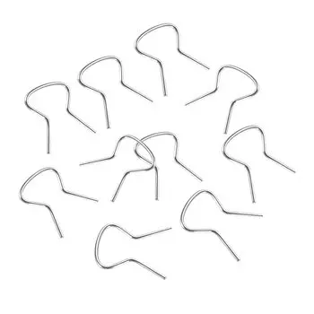 Зажим для кривошипа дверного окна, металлический фиксатор, свернутый, удерживающий ручка моталки зажимов для Chevrolet, Pontiac, автомобильные аксессуары, 10 шт.