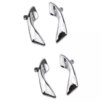 Зажим для ручек дверей JAC J3, J3S, Турин, 2009 ~ 2015, хромированный, для передних, задних, задних, правых, внутренних дверей (4 шт. в упаковке)