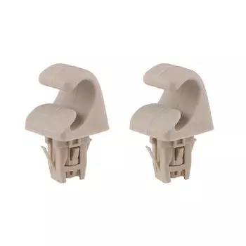 Зажим для солнцезащитного козырька, зажим-Крючок для салона автомобиля, пластиковый зажим для солнцезащитного козырька, зажим для отделки для Toyota Camry Corolla Highlander Prius/RAV4