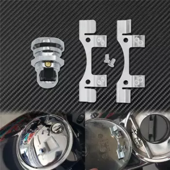 Зажим для топливной двери мотоцикла, кнопка для Harley Touring Road King FLHR Street Electra Glide FLTRX FLHT, комплект крышек для бензобака