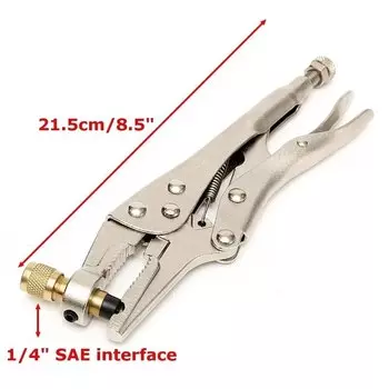 Зажим для восстановления хладагента, плоскогубцы для фиксации трубки кондиционера, плоскогубцы для заправки холодильной сварки, стопорные плоскогубцы, ручной инструмент