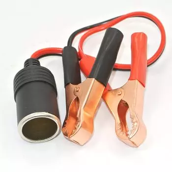 Зажим-крокодил провод «папа»/«мама» к автомобильному прикуривателю, измеритель напряжения постоянного тока, мощность амперметра измеритель мощности, монитор и т. Д.