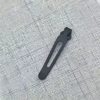 Зажим задний из титанового сплава для ножа ZT 0350, складной карманный нож ZT 0460 на заказ, инструмент с зажимом заднего вида, аксессуары «сделай сам», 1 шт.
