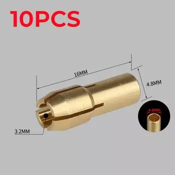 Зажимной патрон для дрели, 0,8-3,2 мм