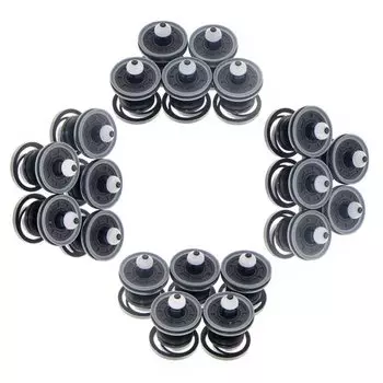 Зажимы 100 для отделки двери автомобиля Passat B7, Golf 6, Mk6, сиденье для Polo leon A4, B8, A5, A6, A8, Q5, Q7, TT, 10/20/30/50/фиксатор крепления шт.