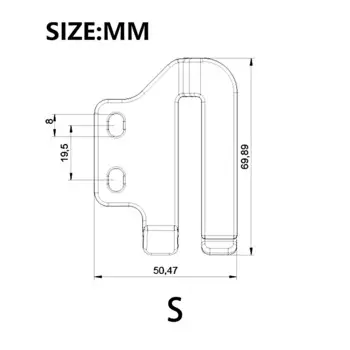 Зажимы для кобуры KYDEX TYSEEK 1 пара