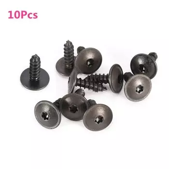 Зажимы для крышки двигателя брызгозащитные, винтовые крепежные зажимы Torx для VW, Audi, 10 шт./комплект, 5 х16 мм