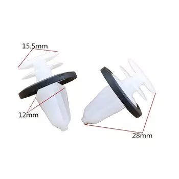 Зажимы для отделки автомобильной двери, пластиковые заклепки для Ford, Land Rover, 20 шт.