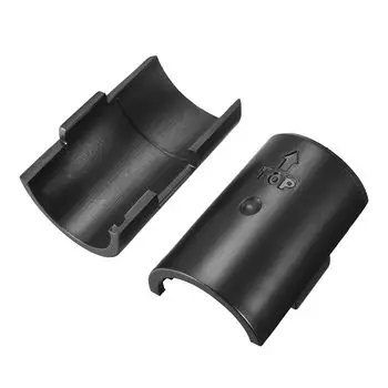 Зажимы для полки Uxcell, 16 шт., черные, пластик