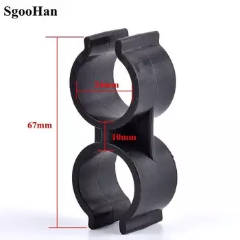 Зажимы для ПВХ труб SgooHan 25 мм тип H