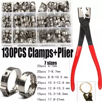 ZENHOSIT набор зажимов для шлангов из нержавеющей стали