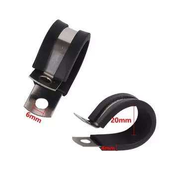 Зажимы для труб Adhere To Fly 10 шт.