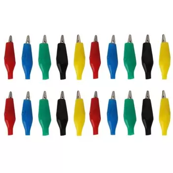 Зажимы типа крокодила ELEABC 20 шт.