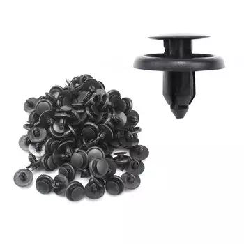 Зажимы-заклепки автомобильные для Toyota 90467-07166, 50 шт., 7 мм отверстие