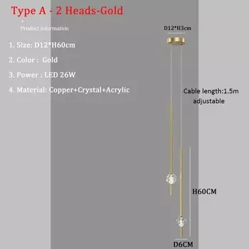 ZCTOP Люстра хрустальная современная 110В