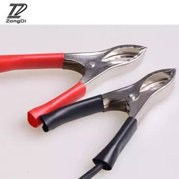 ZD 1 шт. переходник под прикуриватель с крокодиловым зажимом для VW polo passat golf Audi a3 a4 b6 b8 a5 a6 Mini cooper аксессуары