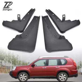 ZD автомобильные передние и задние брызговики для Nissan X-Trail T31 2008 2009 2010 2011 2012 2013, аксессуары, брызговики, автомобильный Стайлинг, 1 комплект крыльев