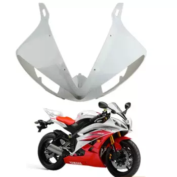 їзді для Yamaha YZF R6 2003-2005 R6S 2006-2009 akcesoria motocyklowe grna przednia owiewka osona nos