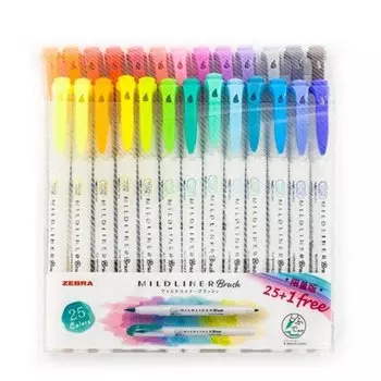 ZEBRA Mildliner Текстовыделители