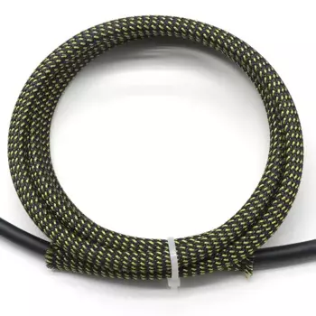 Zecica Плетеный рукав из ПЭТ черный 2-16 мм