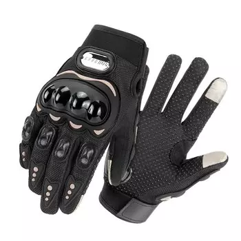 Зеленые мотоциклетные перчатки с закрытыми пальцами, мотоциклетные перчатки для сенсорного экрана, мотоциклетные перчатки для мотокросса, нескользящие перчатки для верховой езды, защитные противоударные