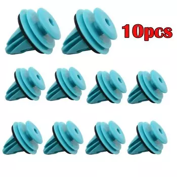 Зеленые Пластиковые Зажимы, Автомобильные Крепления Для BMW С Отверстием 9 Мм, Фиксаторы Внутренней Дверной Панели