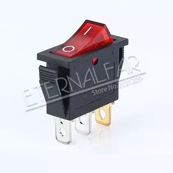 Зеленый красный светодиодный светильник SPST 3PIN включение/выключение лодки кулисный переключатель 4000 Вт 15A 250 В переменного тока 20A 125 В переменного тока Приборная панель автомобиля грузовик RV ATV дома