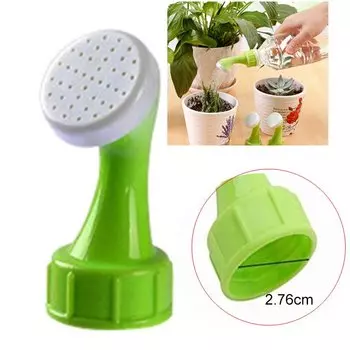 Зелёный пластиковый спринклер для бутылки