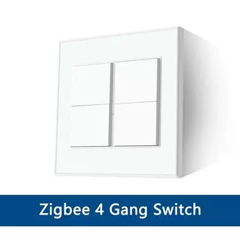 Zemismart Умный выключатель света 4 клавиши