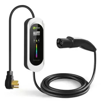 Zencar 40A Модель E ev зарядное устройство для ev разъем Nema 14-50 10 кВт Уровень 2 Автомобильное зарядное устройство 25 футов длинный зарядный кабель